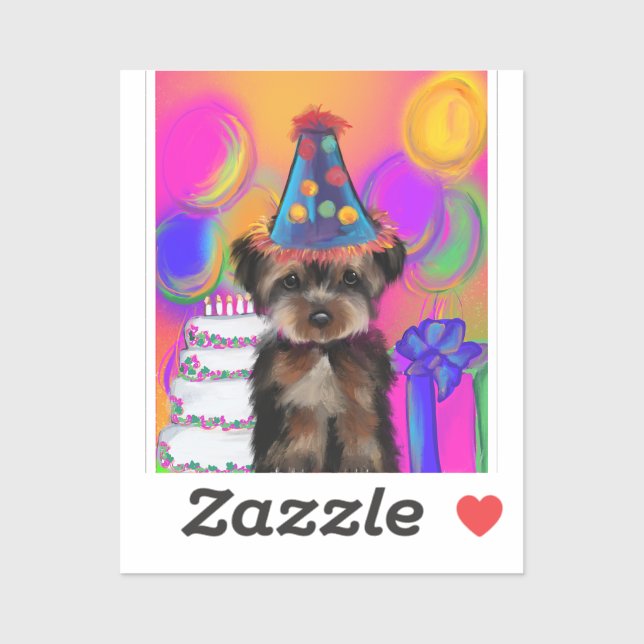 YORKIE POO         (Sheet)