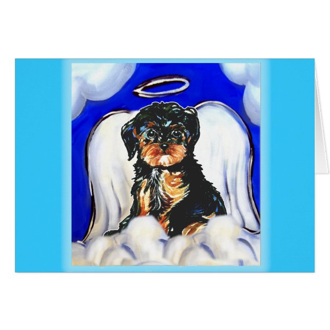 Yorkie Poo Angel (Front Horizontal)