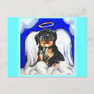 Yorkie Poo Angel Postcard