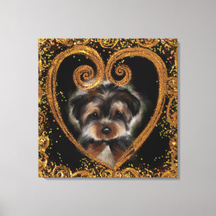Yorkie Poo Canvas Print