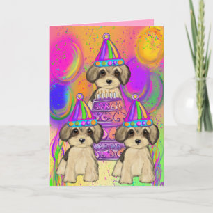 Yorkie Poo Card