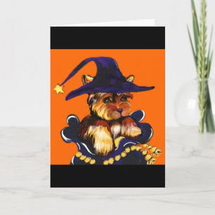YORKIE POO CARD