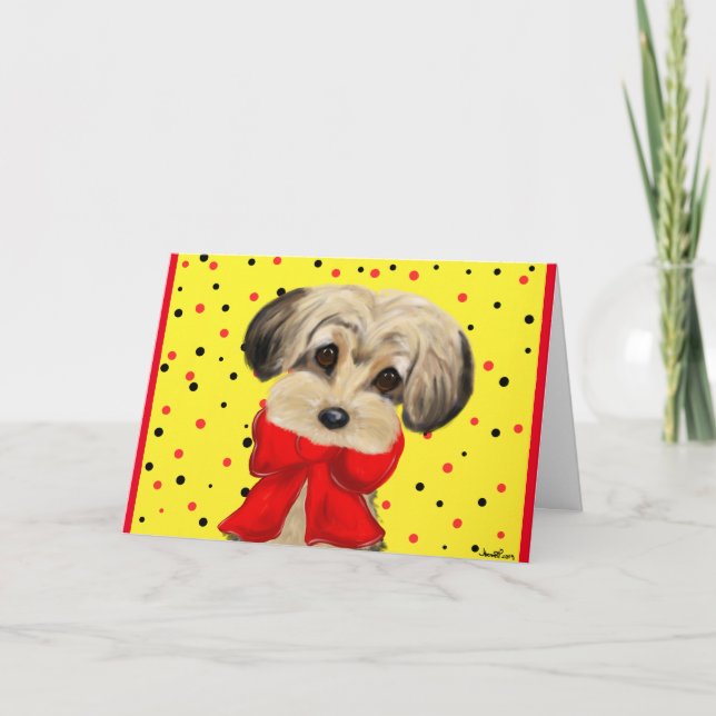 Yorkie Poo Card (Front)