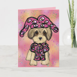 Yorkie Poo Card