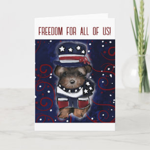 Yorkie Poo Card