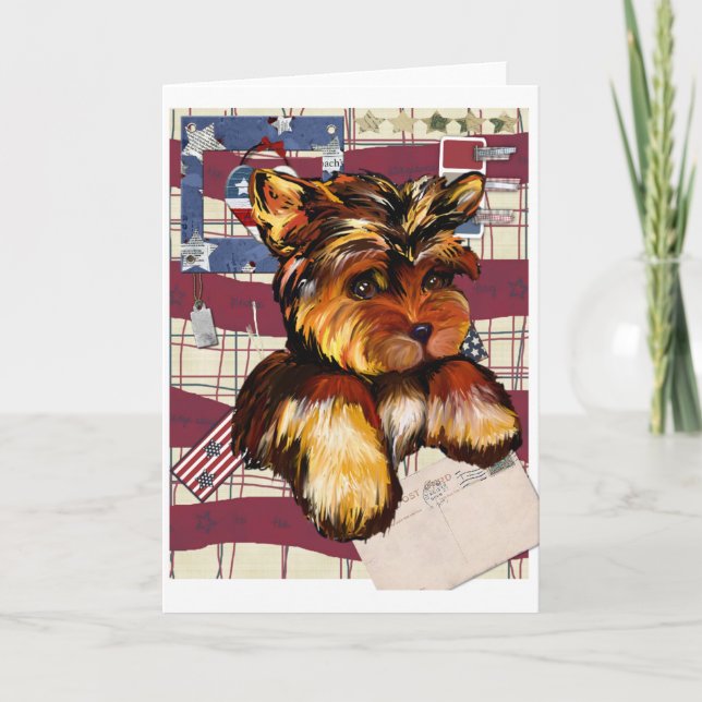 YORKIE POO CARD (Front)