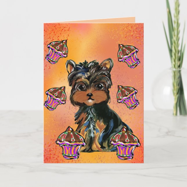 Yorkie Poo Card (Front)
