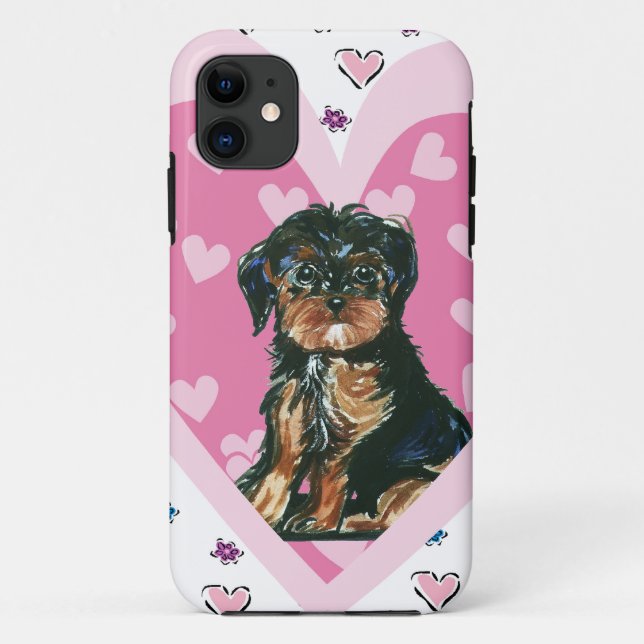 YORKIE POO Case-Mate iPhone CASE (Back)