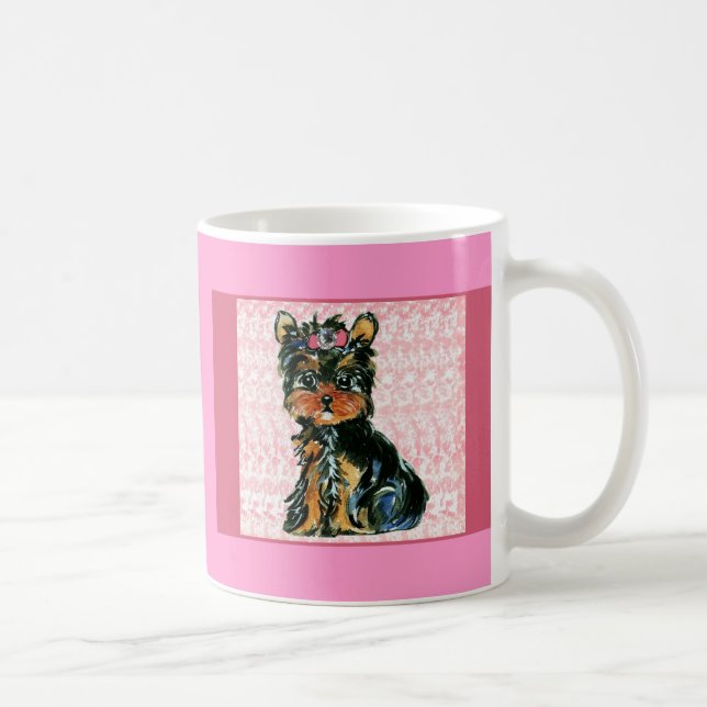 Yorkie Poo Coffee Mug (Right)