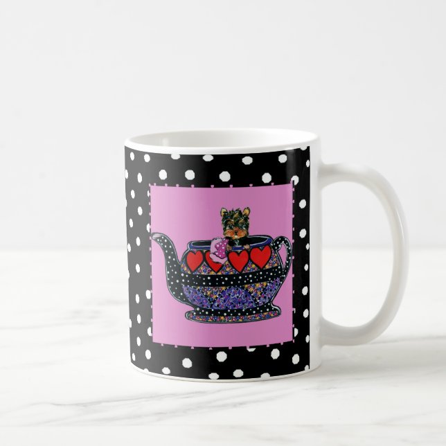 Yorkie Poo Coffee Mug (Right)