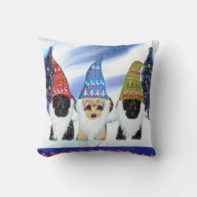 YORKIE POO CUSHION (Front)