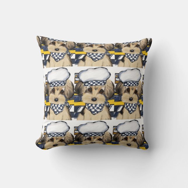YORKIE POO CUSHION (Front)