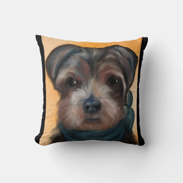 YORKIE POO          CUSHION (Front)