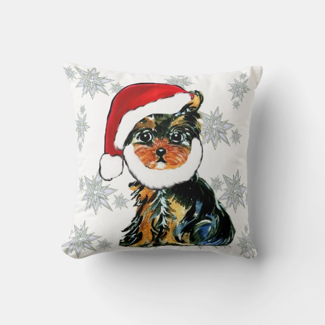 YORKIE POO CUSHION (Front)