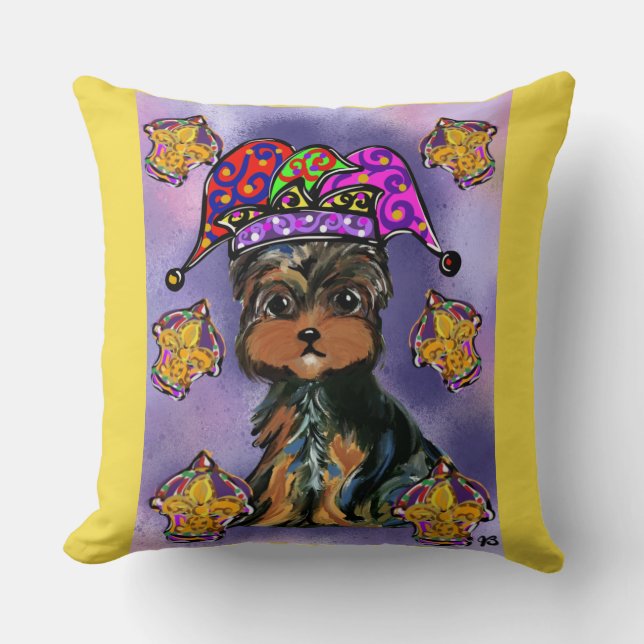 Yorkie Poo Cushion (Front)