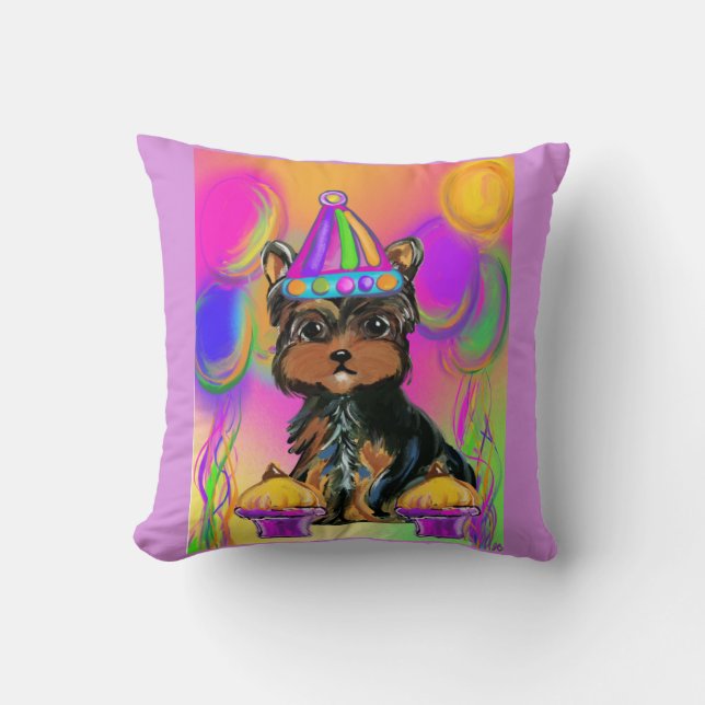 Yorkie Poo Cushion (Front)