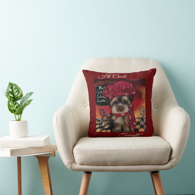 YORKIE POO      CUSHION (Chair)