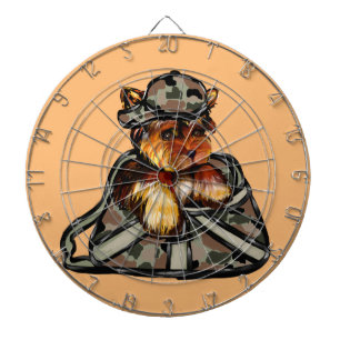 YORKIE POO DARTBOARD