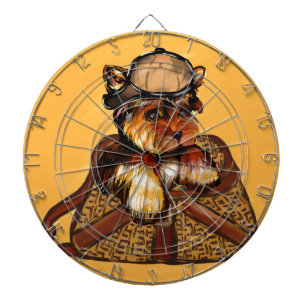 YORKIE POO DARTBOARD