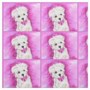 Yorkie Poo Fabric