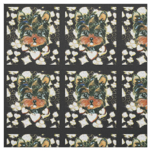 Yorkie Poo Fabric