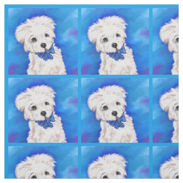 YORKIE POO FABRIC (Swatch)
