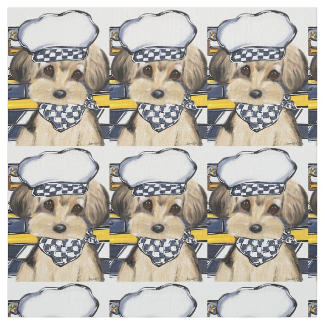 Yorkie Poo Fabric (Swatch)