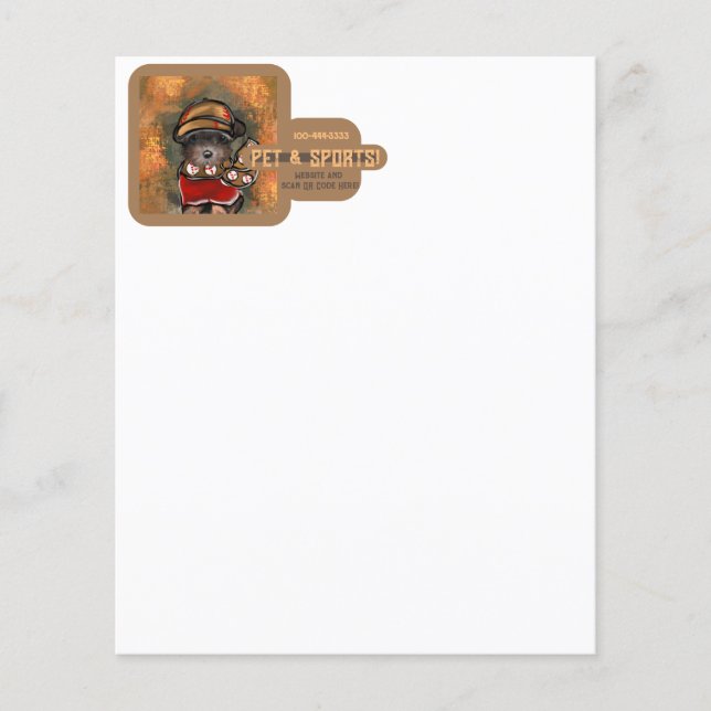 Yorkie Poo  Flyer (Front)