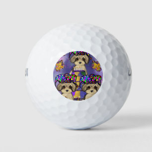 Yorkie Poo Golf Balls
