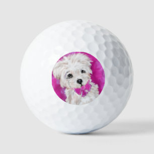 YORKIE POO GOLF BALLS