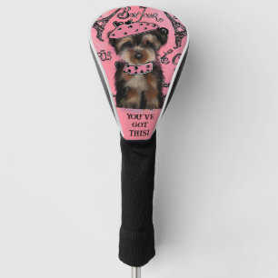 YORKIE POO GOLF HEAD COVER