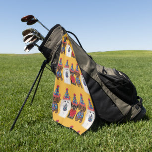 Yorkie Poo Golf Towel