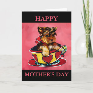 Yorkie Poo Holiday Card