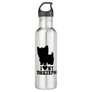 Yorkie Poo - I love My Yorkie Poo 710 Ml Water Bottle