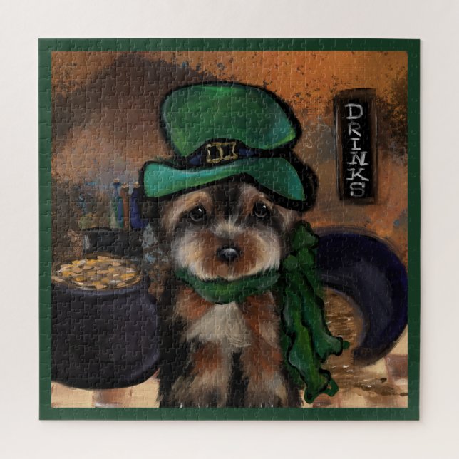 Yorkie  Poo  Jigsaw Puzzle (Vertical)