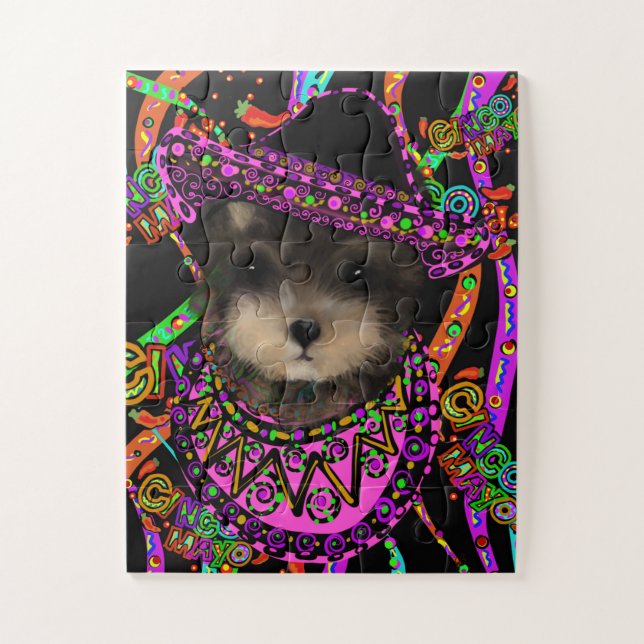 Yorkie Poo  Jigsaw Puzzle (Vertical)