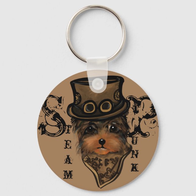 Yorkie Poo    Key Ring (Front)