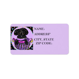 YORKIE POO LABEL