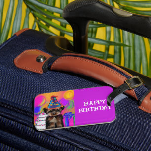 YORKIE POO          LUGGAGE TAG