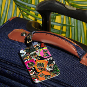 YORKIE POO LUGGAGE TAG