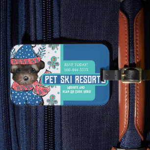 Yorkie Poo  Luggage Tag