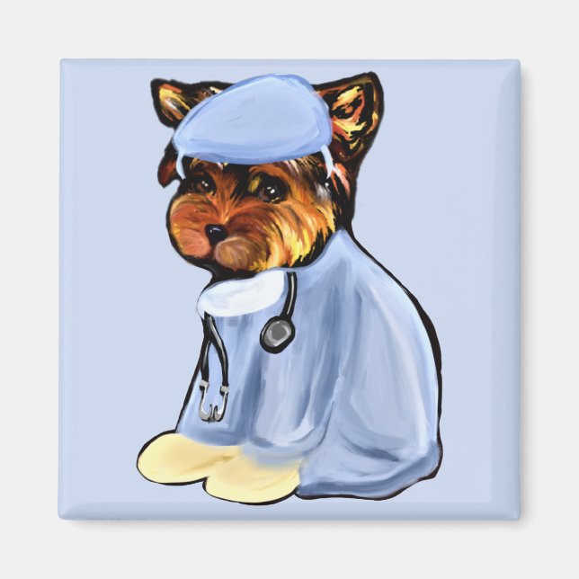 Yorkie Poo Magnet (Front)