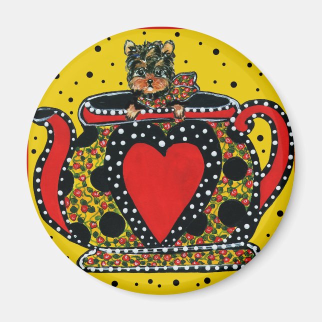 Yorkie Poo Magnet (Front)