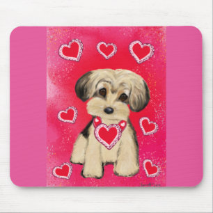 YORKIE POO MOUSE MAT