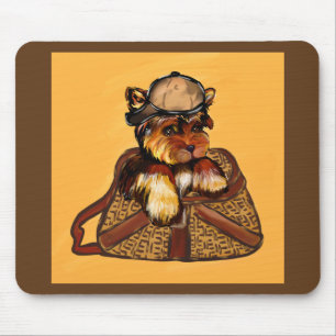YORKIE POO MOUSE MAT