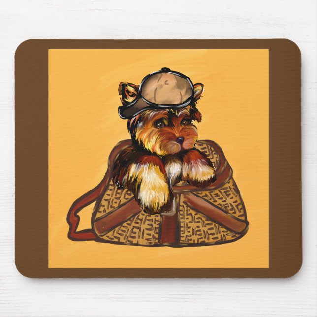 YORKIE POO MOUSE MAT (Front)