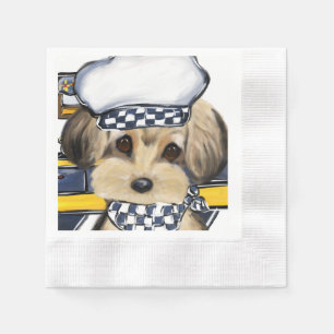YORKIE POO NAPKIN