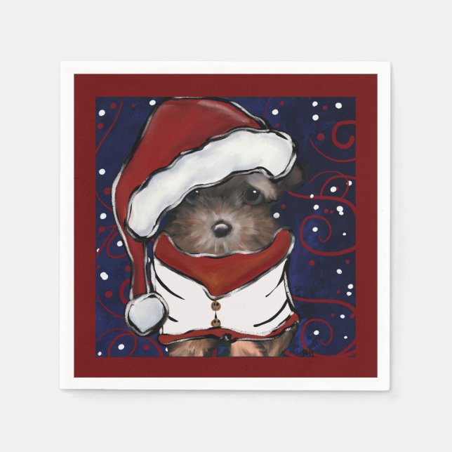 Yorkie Poo Napkin (Front)