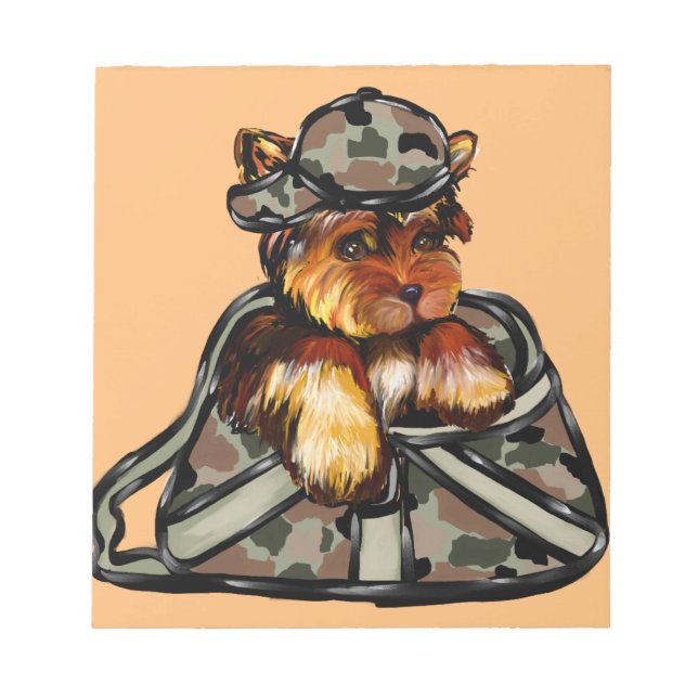 YORKIE POO NOTEPAD (Front)