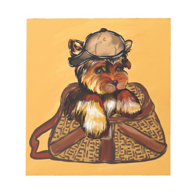 YORKIE POO NOTEPAD (Front)